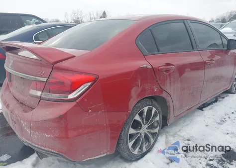 2013 Honda Civic Si z USA, uszkodzony, nr VIN 2HGFB6E58DH707314
